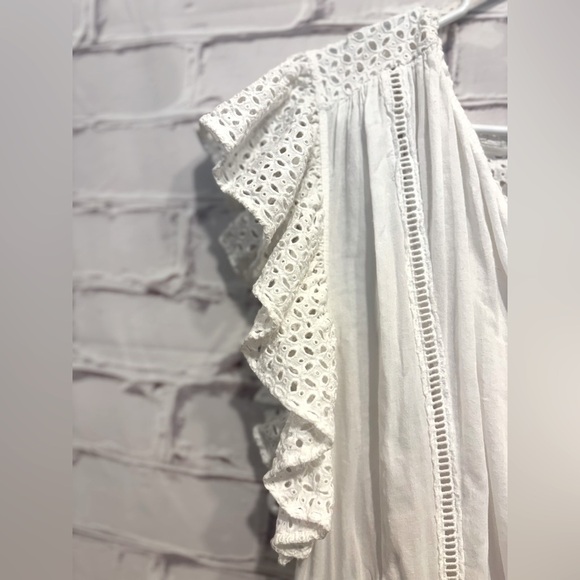 MISA Los Angeles Sarika Mini Dress – White – Size Large - Picture 6 of 8